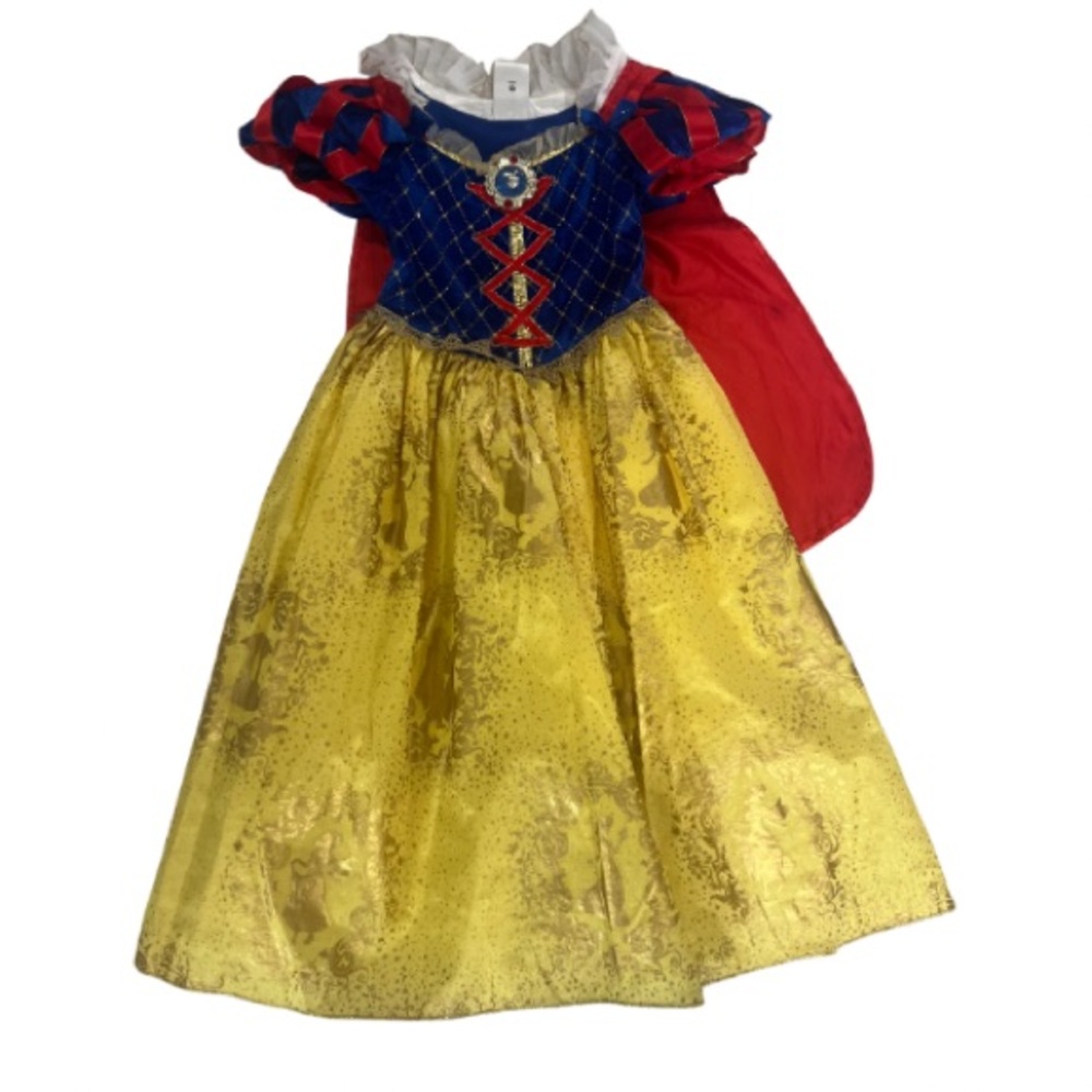 Disney Princess Dress - Royal Blue, Scarlet Red, and Sunshine Yellow